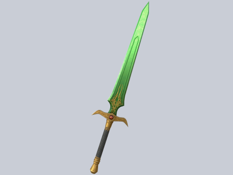 Nature blade Modelo 3D