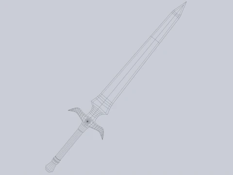 Лезо природи 3D Модель