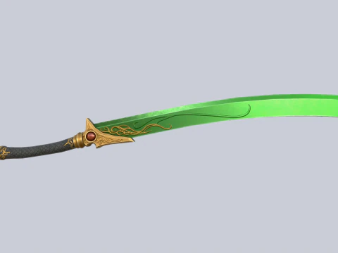 Nature blade 3D Model