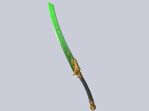 Nature blade 3D Model