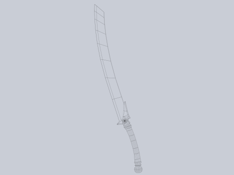 Nature blade 3D 模型