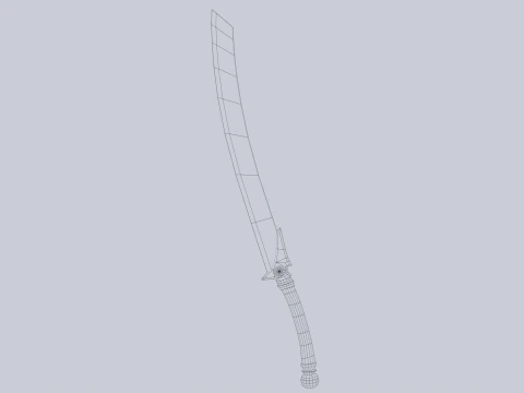 Nature blade 3D Model