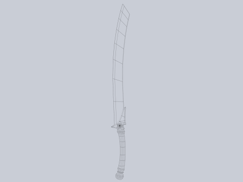 Nature blade 3D 模型