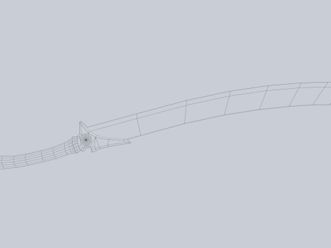 Nature blade 3D 模型