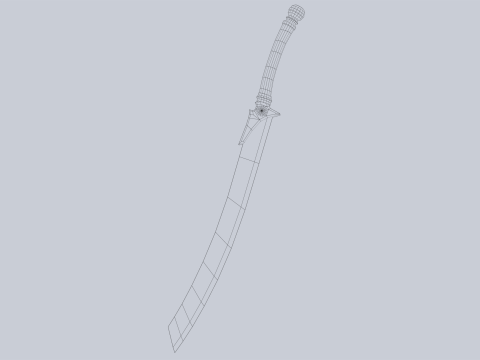 Nature blade 3D 模型