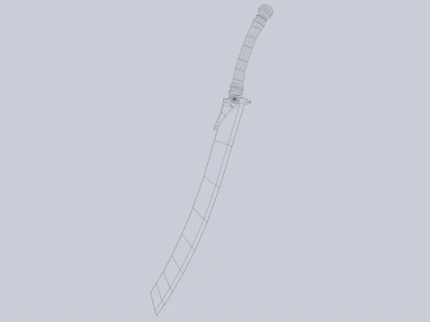 Nature blade 3D Model