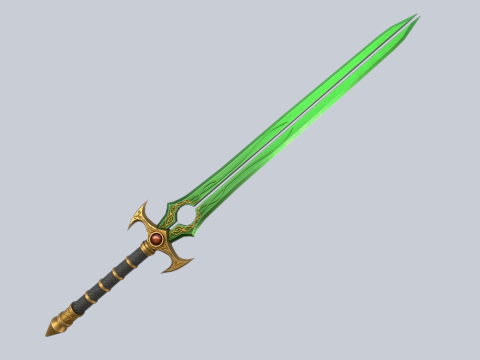 Nature blade 3D 模型