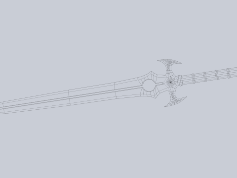Nature blade 3D 模型