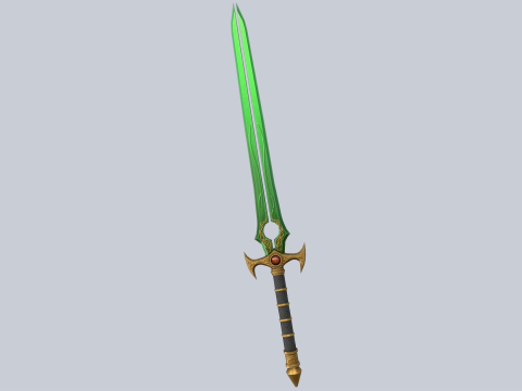 Nature blade 3D 模型