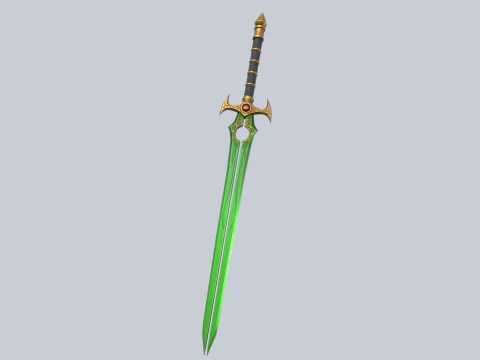 Nature blade 3D 模型