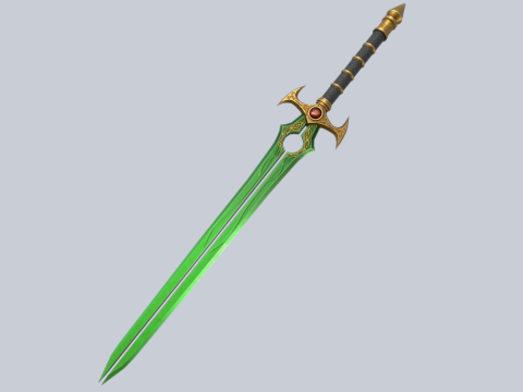 Nature blade 3D 模型