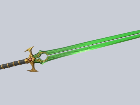 Nature blade 3D 模型