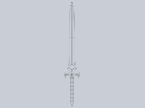 Nature blade 3D 模型