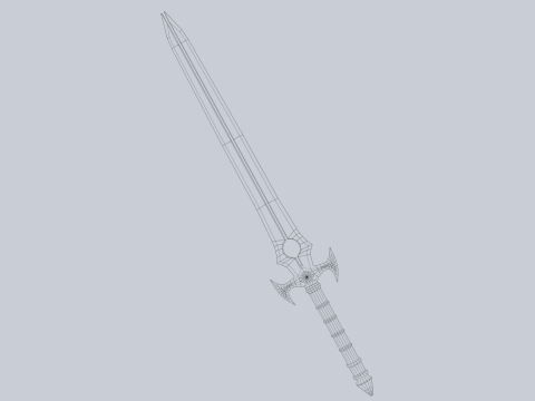 Nature blade 3D 模型