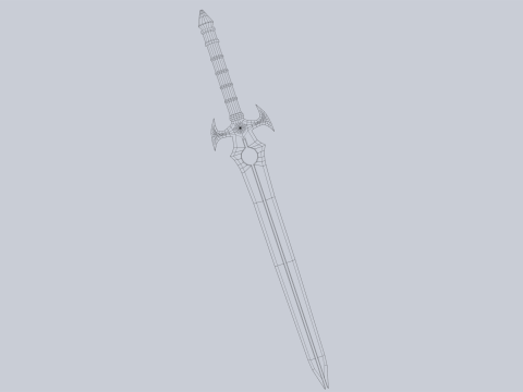 Nature blade 3D 模型