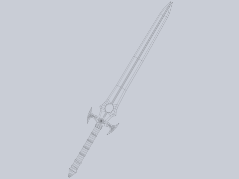 Nature blade 3D 模型