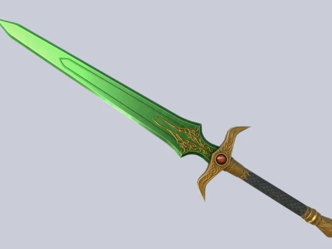 Nature blade collection 3D Model