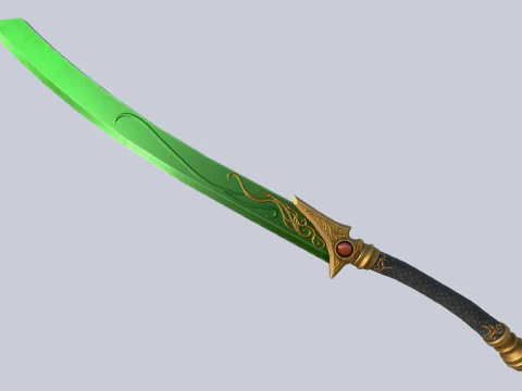 Nature blade collection 3D Model