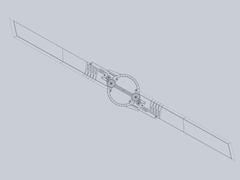 Twinblade 3D Модель