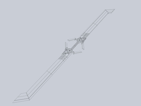 Twinblade 3D मॉडल