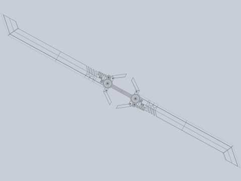 Twinblade 3D मॉडल