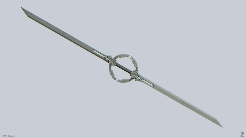 Twinblade Modelo 3D .c4d .max .obj .3ds .fbx .stl .blend 
