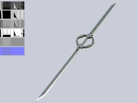 Twinblade 3D Model