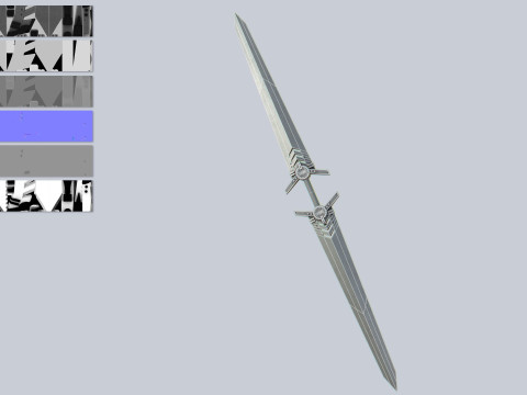 Twinblade 3Dモデル