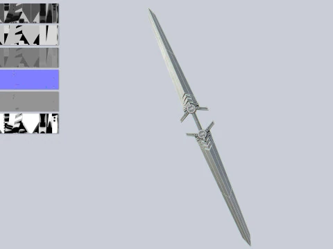 Twinblade 3D Model