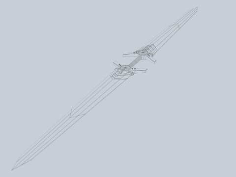 Twinblade 3Dモデル