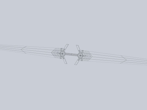 Twinblade 3Dモデル