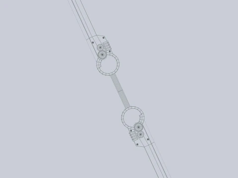 Twinblade 3D Модель