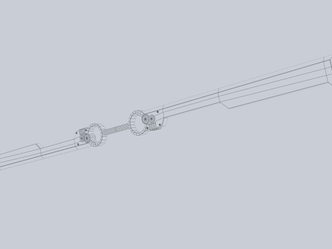 Twinblade Modèle 3D