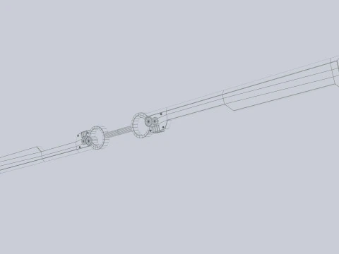 Twinblade 3D Модель