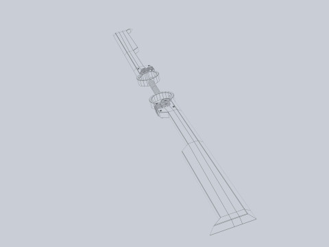 Twinblade Modèle 3D