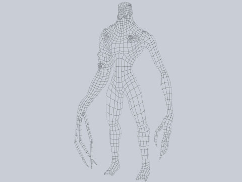 Infected creature 3D 모델