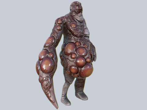 Infected creature Modèle 3D