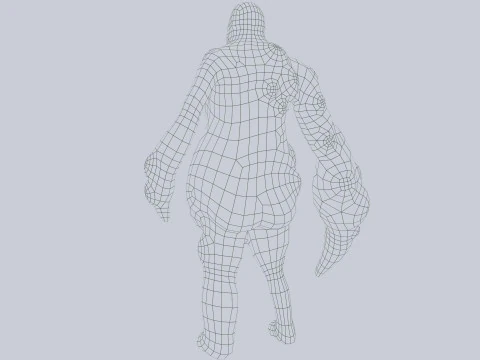 Заражена істота 3D Модель