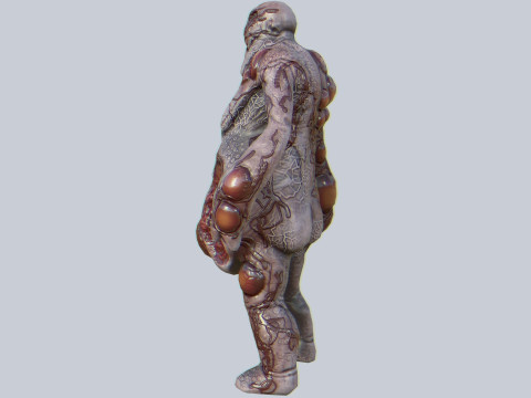 Infected creature Modèle 3D