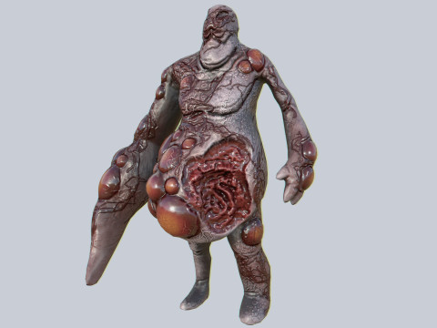 Infected creature Modèle 3D