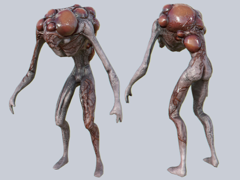 Infected creature 3D Model