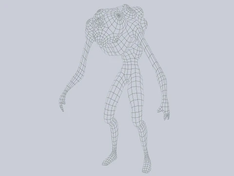 Infected creature 3D Model