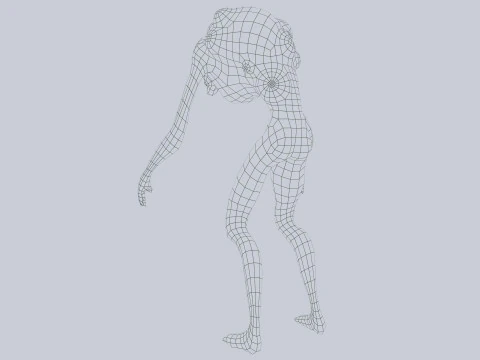 Infected creature 3D Model