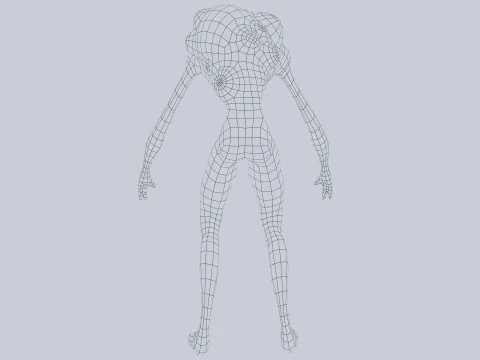 Infected creature 3D Model