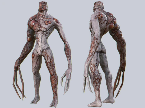 Infected creature collection 3D Model