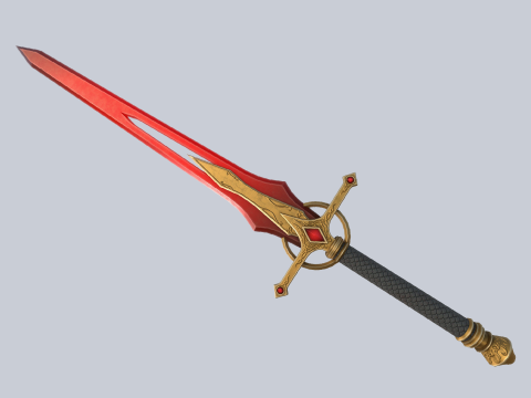 Fire blade 3D Model