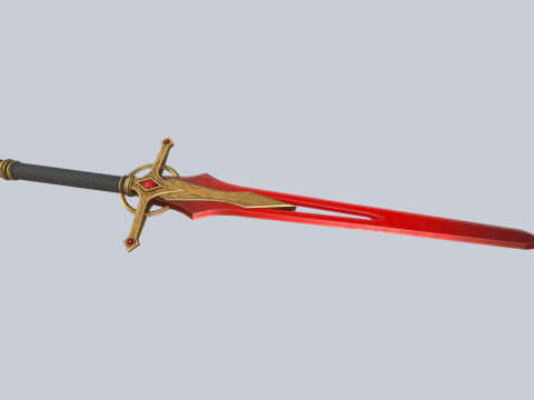 Fire blade 3D Model