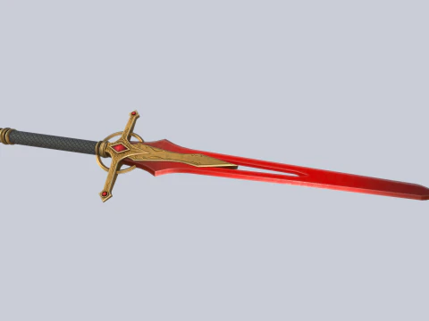 Hoja de fuego Modelo 3D