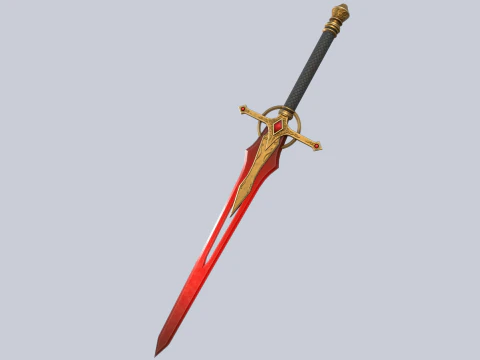 Hoja de fuego Modelo 3D