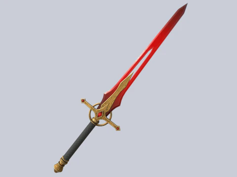 Hoja de fuego Modelo 3D